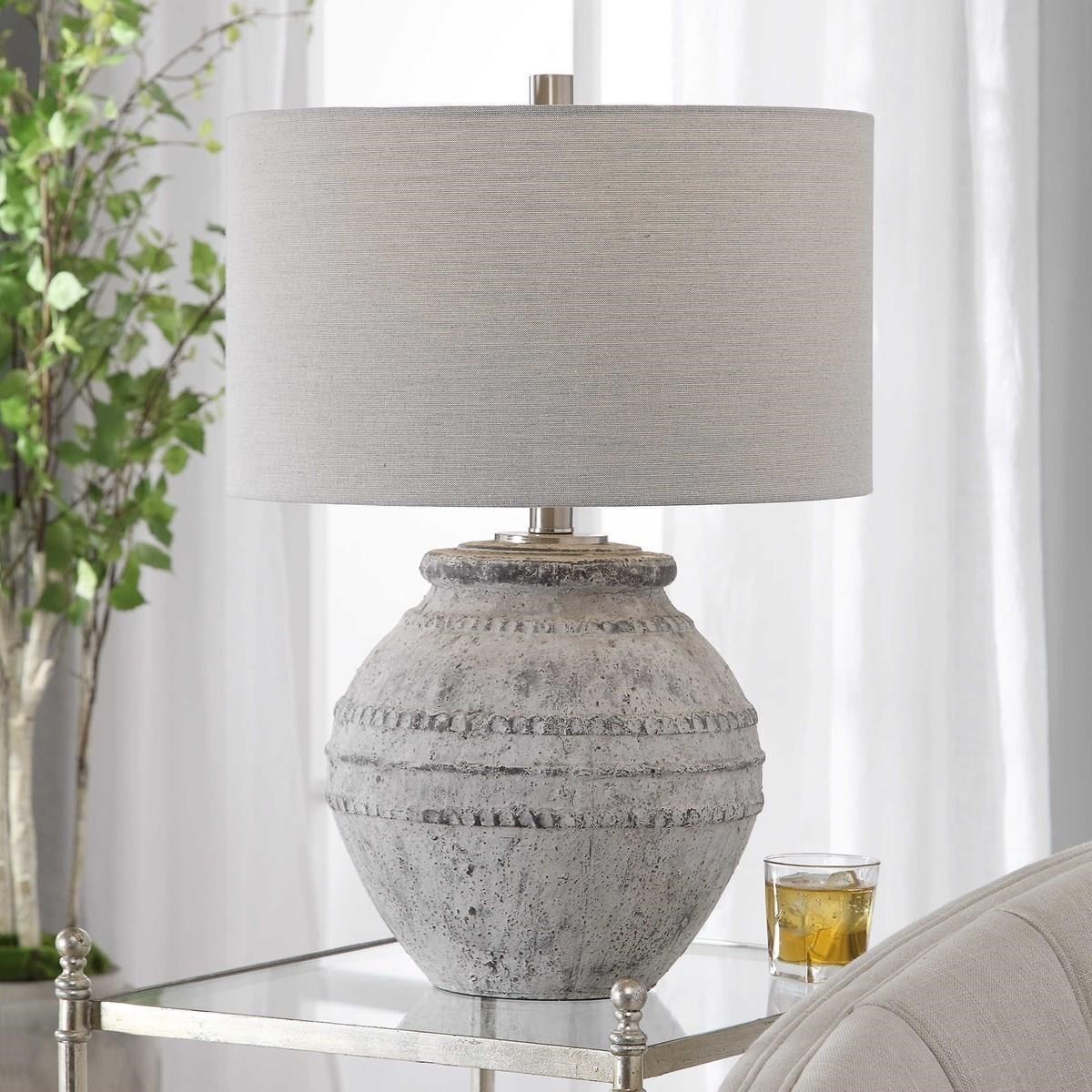 Uttermost Table Lamps Montsant Stone Table Lamp Sheely's Furniture